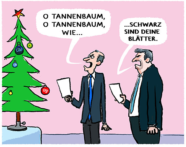 Weihnachtsatmo in der Union