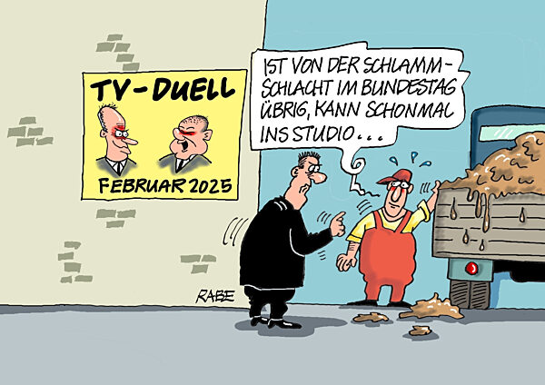 TV-Duell Merz Scholz