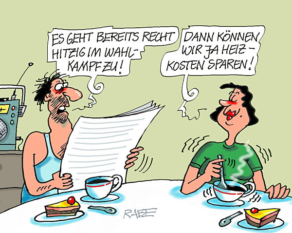 Hitziger Wahlkampf