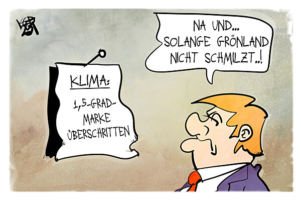 Die Erderwaermung schreitet voran