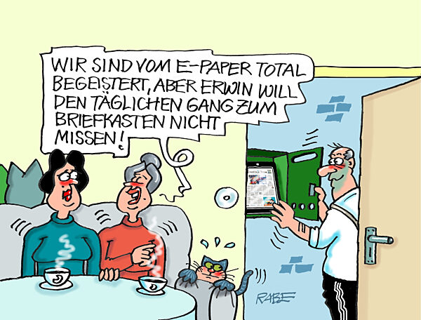 E-Paper im Briefkasten