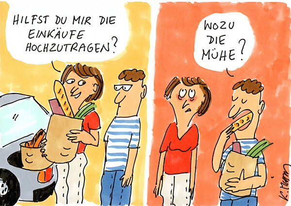 Einkaeufe - Serie Jugend