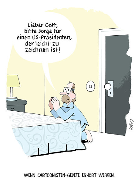 Cartoonisten-Gebete