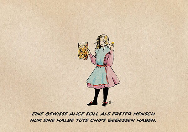 Ein halbe Tuete Chips