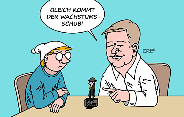 Mit Habeck am Kuechentisch