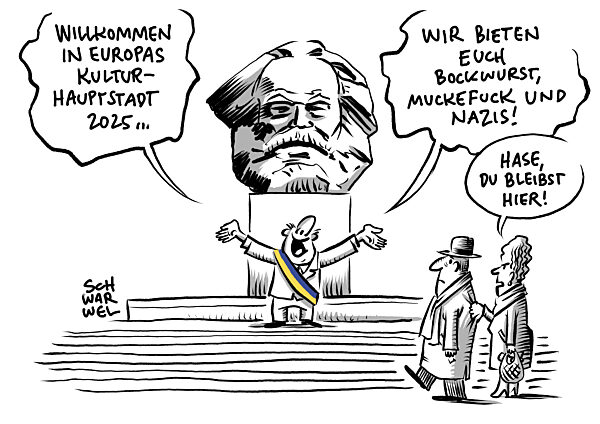 Kulturhauptstadt mit Nazi-Image : C the Unseen ist das Motto von Chemnitz