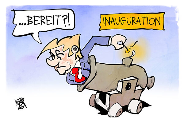 Trump startet in seine zweite Amtszeit