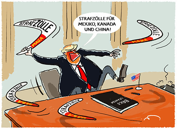 Strafzoll-Trump