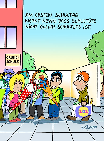 Schule Schultuete Sozialkritik