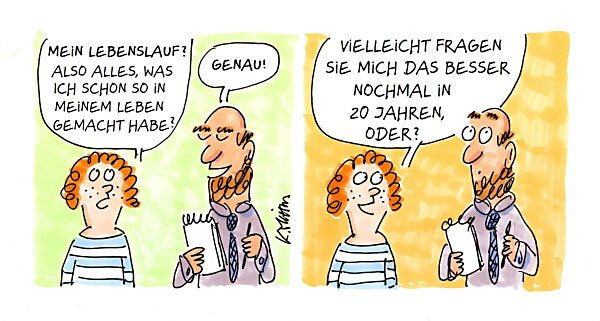 Lebenslauf - Serie Jugend