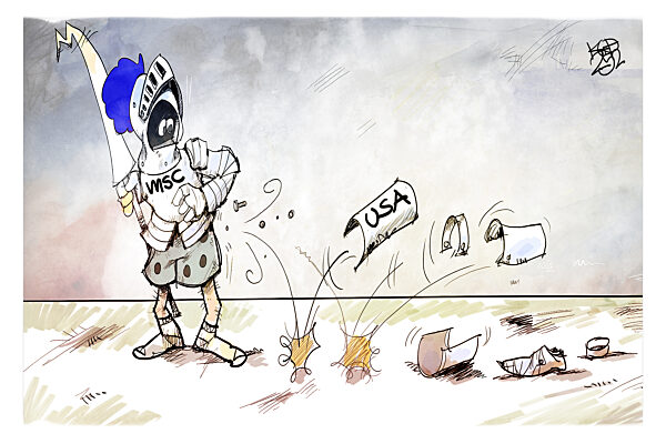 Die Sicherheit faellt auseinander