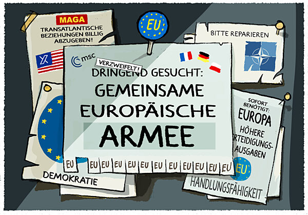 Am schwarzen Brett im Bayerischen Hof