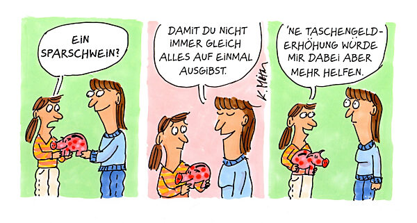 Sparschwein - Serie Jugend