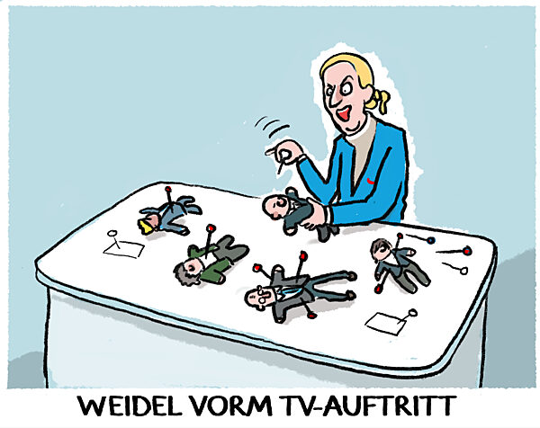 Weidels TV-Wahlkampf