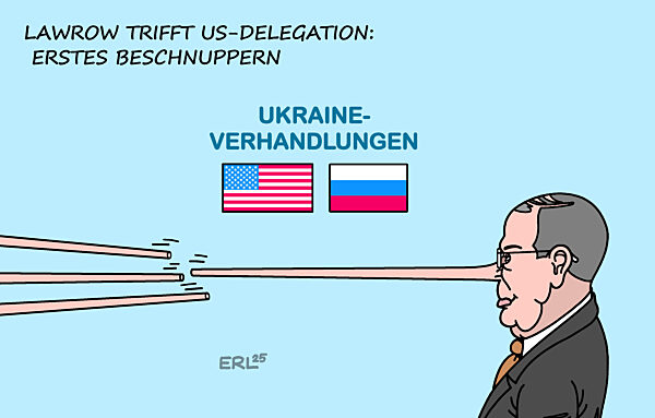 Lawrow trifft US-Delegation
