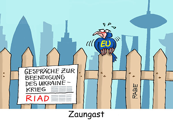 Riad Friedensgespraech