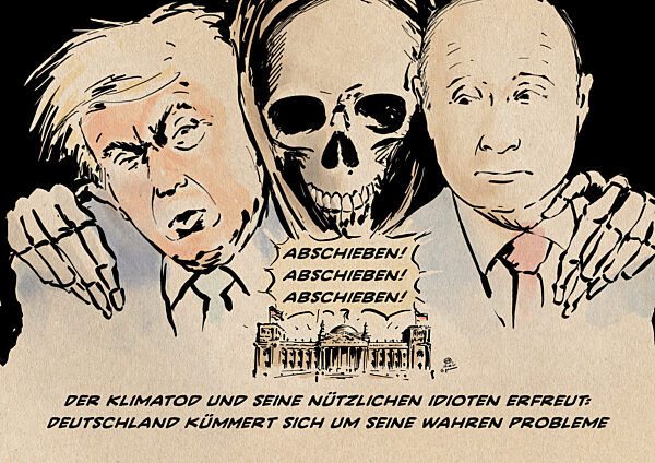 Es laeuft gut fuer die Klimakatastrophe