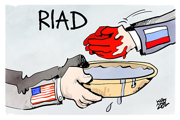 Treffen der USA und Russland in Riad