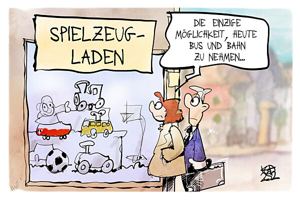 verdi bestreikt Bus und Bahn