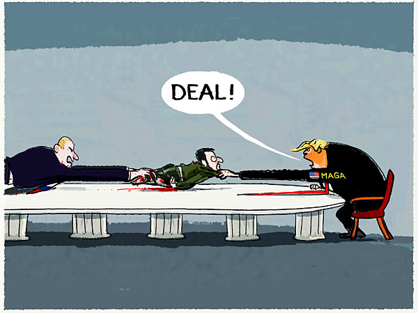 Die Rolle der Ukraine am Verhandlungstisch