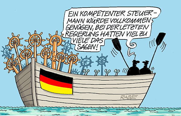 Die Regierung rudert