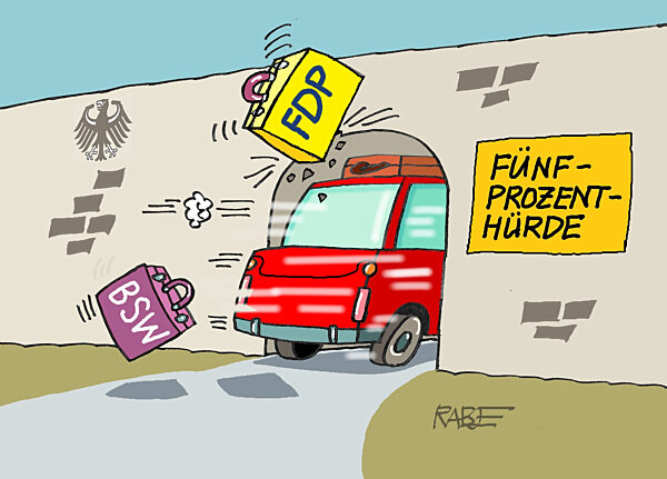 Raus aus dem Bundestag