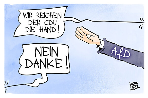 CDU erteilt der AfD eine Abfuhr
