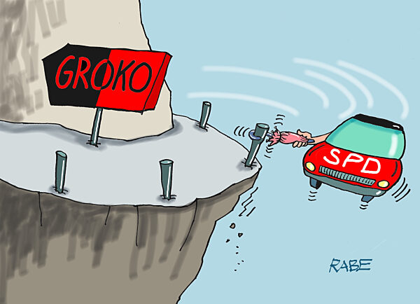 In den Bundestag geschrammt