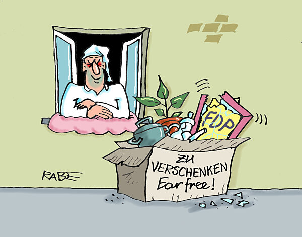 Partei zu verschenken