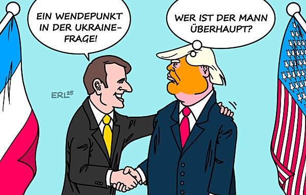 Macron bei Trump