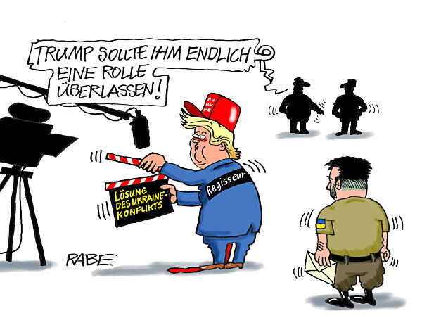 Trump mit grosser Klappe