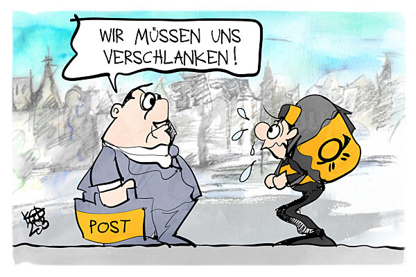 Die Post streicht tausende Stellen