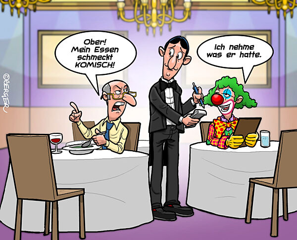 Komisches Essen Restaurant