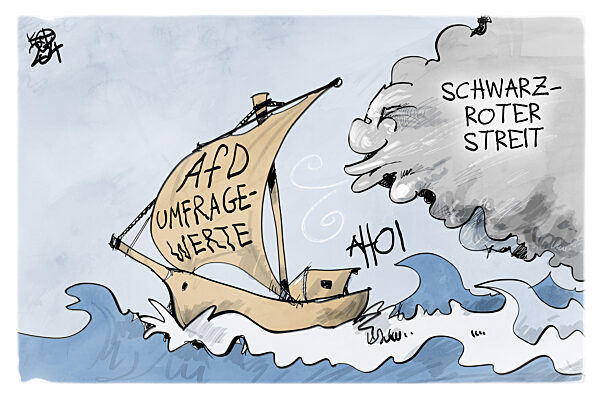 Aufwind fuer die AfD