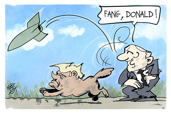 Putin fuehrt Trump vor