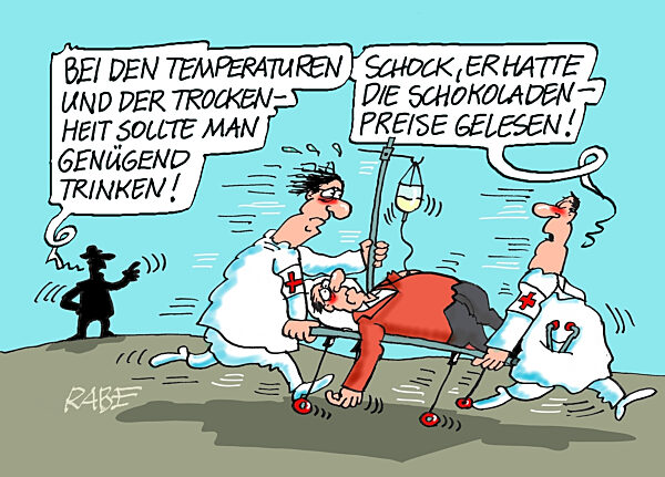 Notarzt im Supermarkt