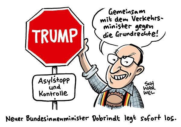 Dobrindt : Ab sofort Asylstopp und Kontrollen an allen deutschen Grenzen