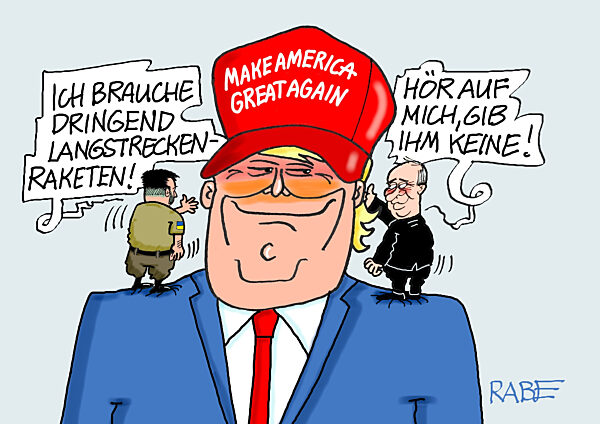 Hin und her gerissen