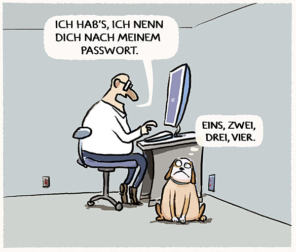 Passwort-Hund
