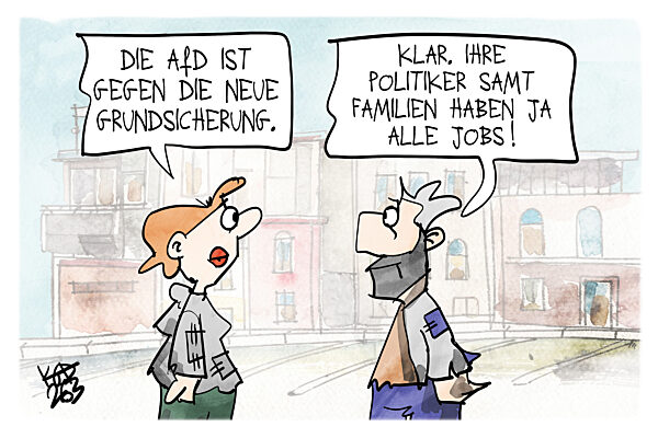 Der Bundestag beschliesst die neue Grundsicherung