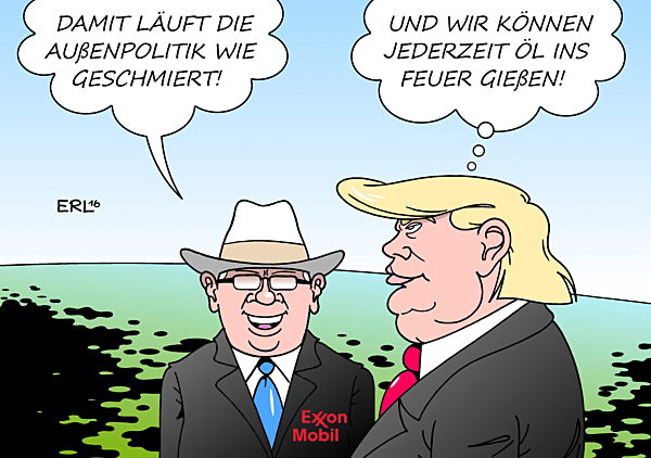 US-Außenminister Rex Tillerson Ölmanager