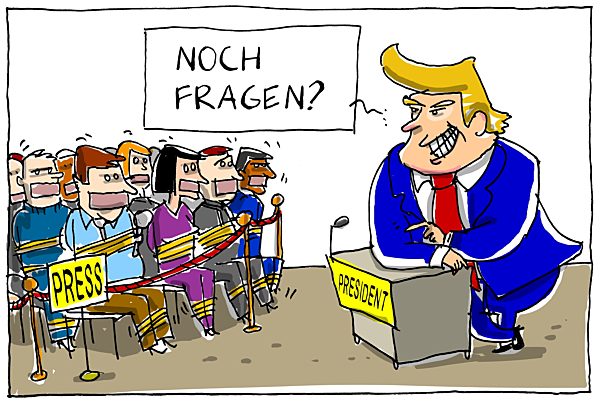 Trumps Pressekonferenz