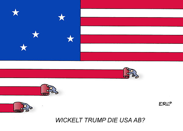 Wickelt Trump die USA ab ?