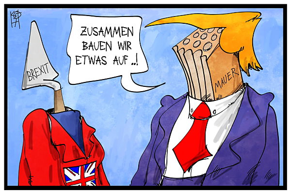 May und Trump