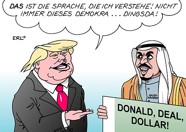 Trump Saudi-Arabien