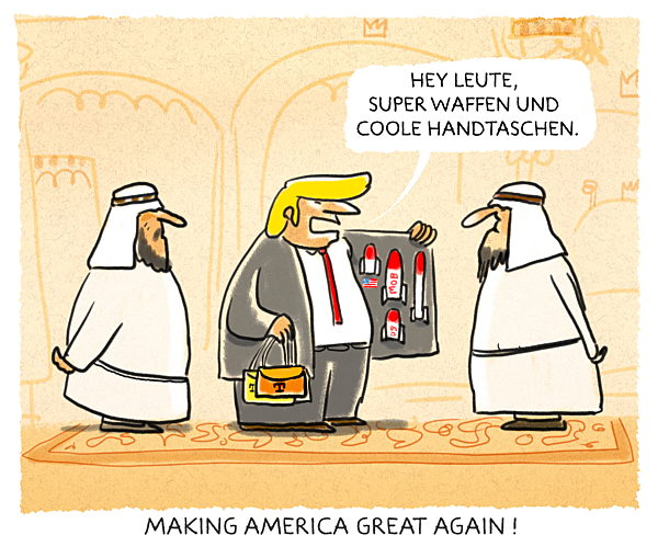 Trump Saudi Arabien