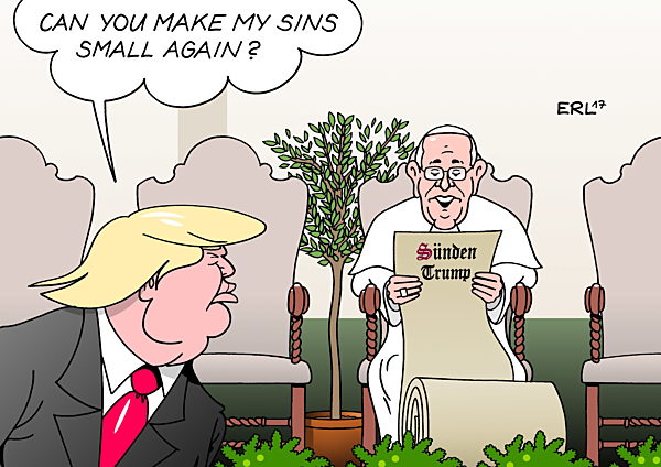 Trump beim Papst