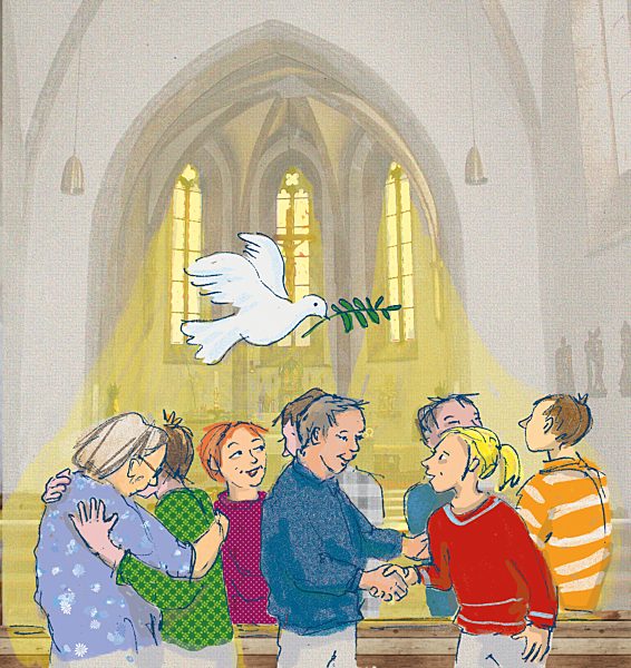 Pfingsten Friedensgruß