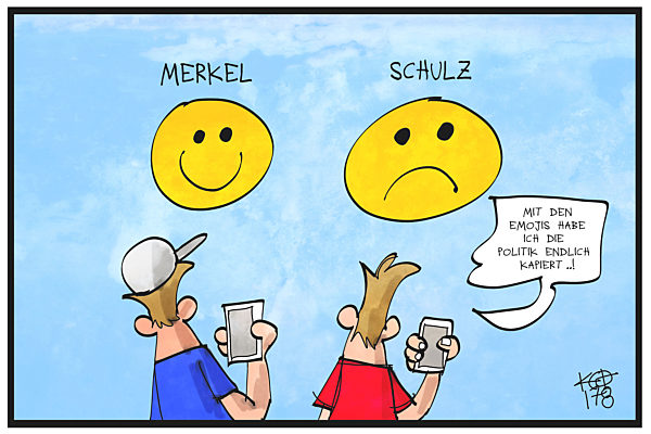 Wahlkampf-Emojis