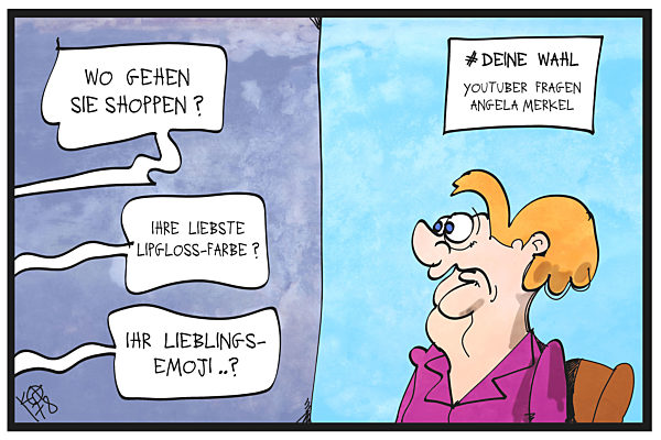 YouTuber fragen Angela Merkel